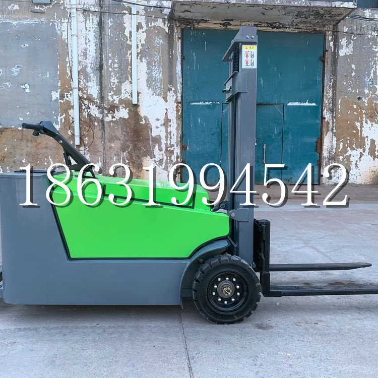 镇康县小型电动叉车1吨2吨步行站驾式电瓶堆高充电装卸车液压升降车铲车